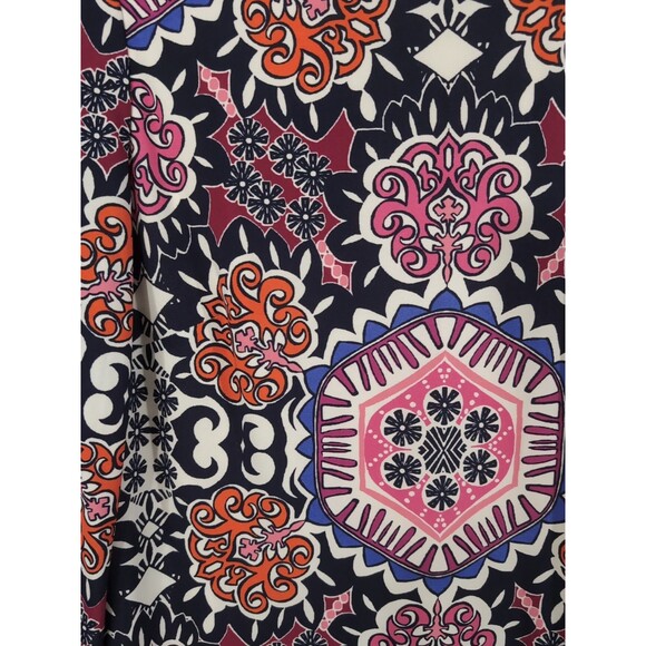 Eliza J Colorful Moroccan Medallion Colorful Sheath Career Dress Women's Size 10 - Picture 16 of 16